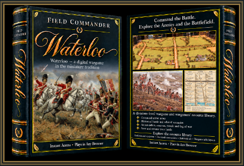 Field Commander: Waterloo wargame book set