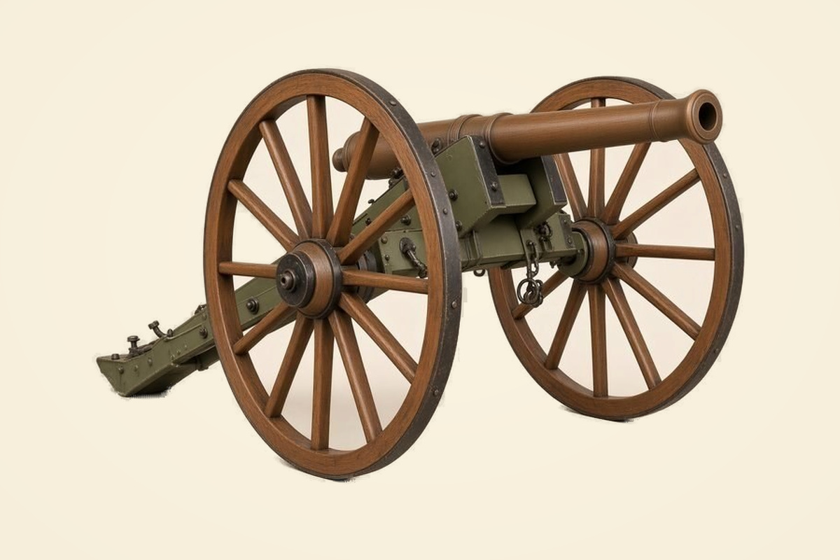 French twelve-pounder cannon